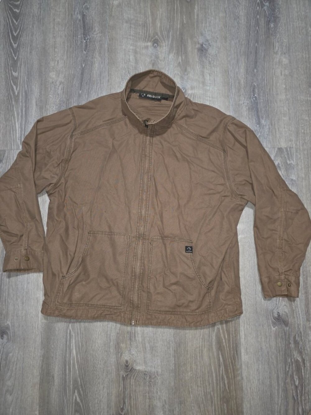 Dri Duck Canvas Jacket Mens XXL Trail Canyon Cloth Brown Workwear Unlined Coat